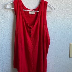 Red Nordstrom tank top ❤️